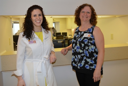 Dr. Nicole Alu-Parks and Tammy Cahall-Halbert, CRNP, practice at Peninsula Regional Family Medicine Salisbury, opening to patients on May 4, 2015.